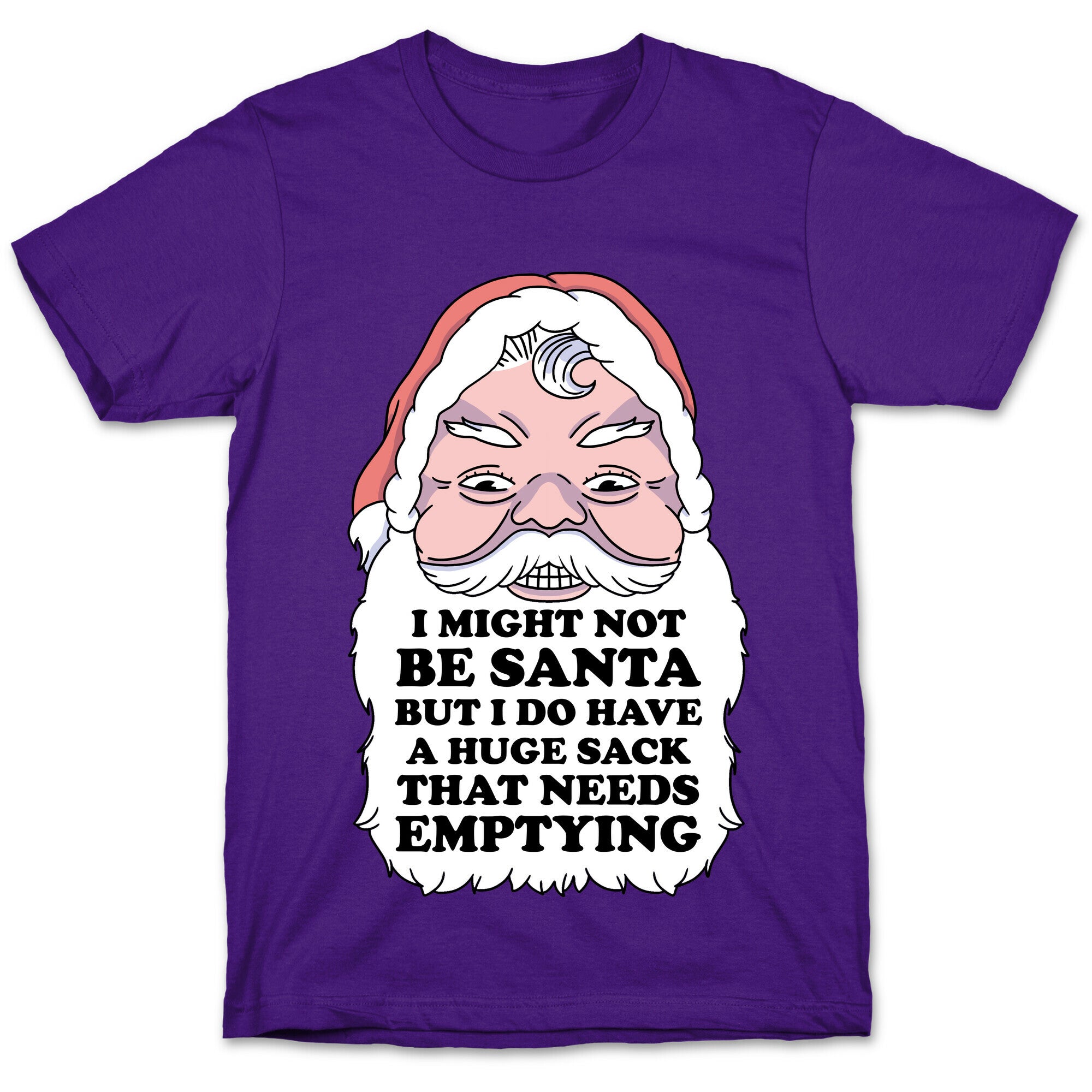 I Might Not Be Santa But I Do Have a Huge Sack That Needs Emptying T-Shirt